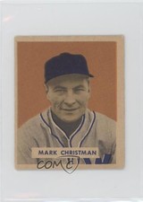 1949 Bowman Gray Back Mark Christman #121 0ji1