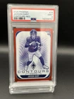 Panini 2025 Phoenix Contours Red Jaxson Dart #24 Giants Rookie /249 PSA 9