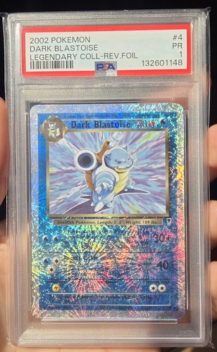 Dark Blastoise graded PSA 1 for sale on eBay