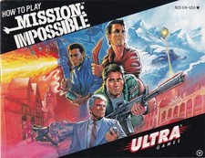 Nintendo NES Instruction Manual Mission Impossible