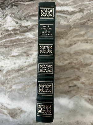 Leaves of Grass Franklin Library Classic Poetry Hardcover Book Walt Whitman 1979