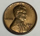 AU 1931-S Lincoln Wheat Cent, Red/Brown U.S. Coin Key Date Low AU