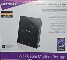 NETGEAR AC1600 Wifi Cable Modem Router C6250 802.11ac Dual Band Gigabit