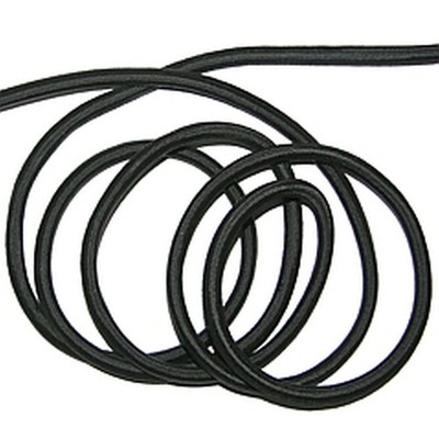 SF-1 TopDeal: DirZone Bungee Cord Elastic Band Round 6mm Black (Price Per Metre)