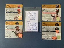 1995 Studio 8-card Baseball base & gold cards lot (NMT/MT)