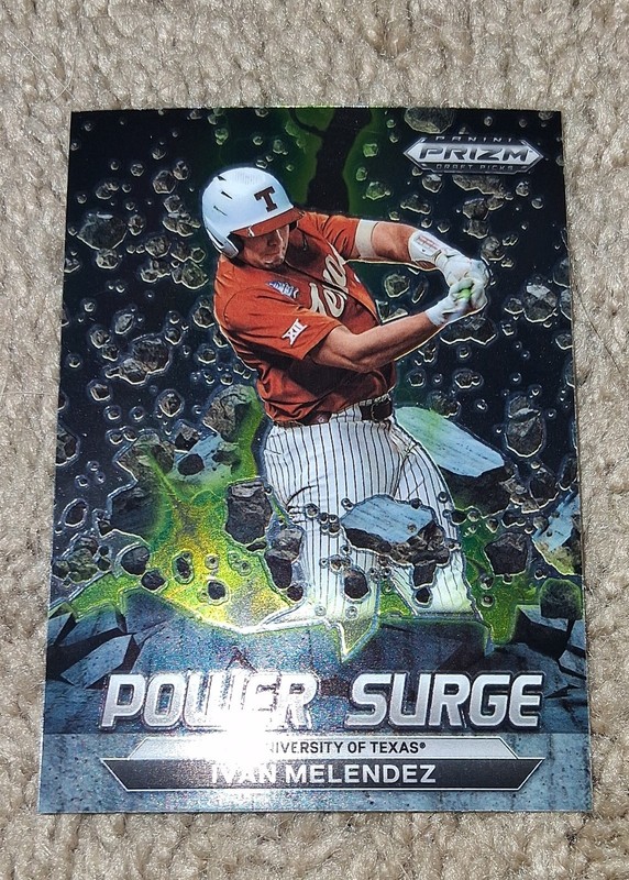 2022 Panini Prizm Draft Picks - Power Surge Ivan Melendez #PS-IM (RC)