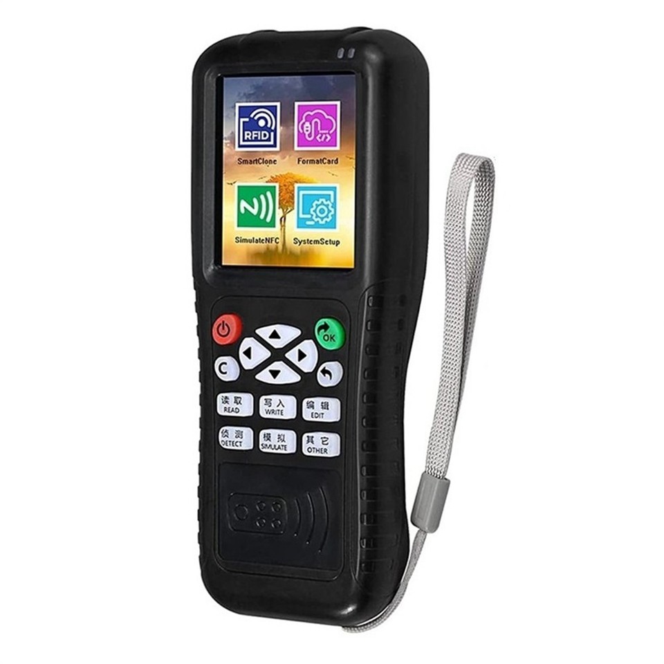 Leitor De Cartão Inteligente Rfid Nfc chaveiro 5xuid/cuid Rf | Frete grátis