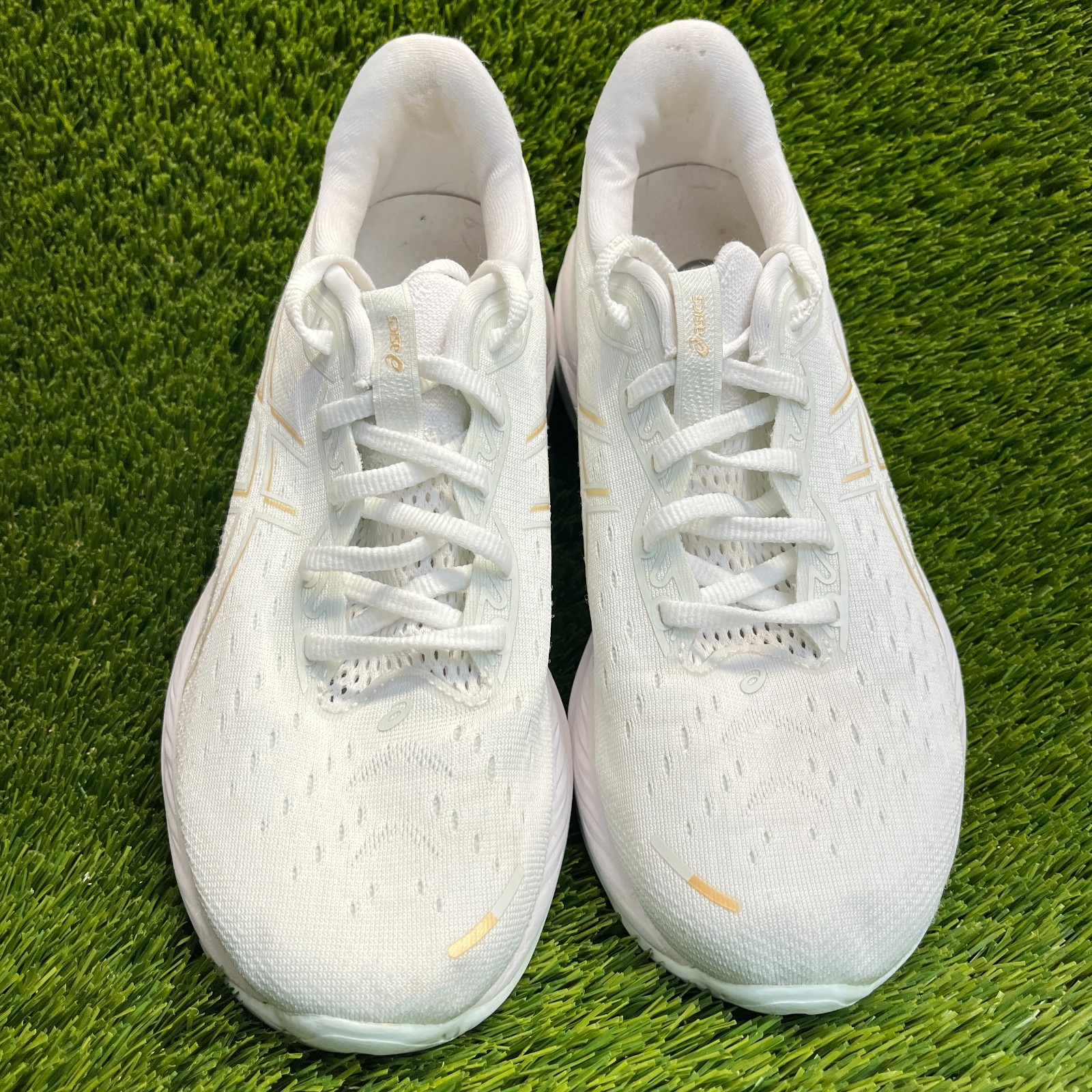 Asics Gel Cumulus 26 Womens Size 9.5 White Gold Athletic Running Shoes Sneakers thumbnail 6