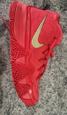 Nike Kyrie 4 Men's Basketball Mid Top Red Carpet