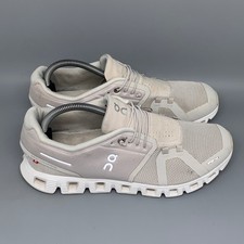 On Cloud 5 Cream Beige Running Shoes Women's Sz 10