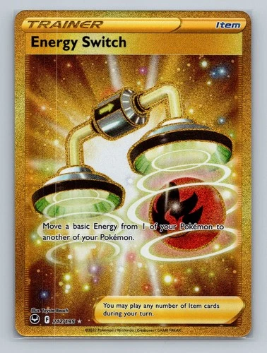 Pokemon SWSH12: Silver Tempest #212/195 Energy Switch (Secret)