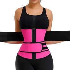 1Pc Waist Trainer Slimming Body Shaper Fitness Belt Weight Loss Fat Burning Spor