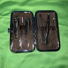 6pcs Manicure Pedicure Set Stainless Steel Beauty Personal Nail Care Tools Kit 