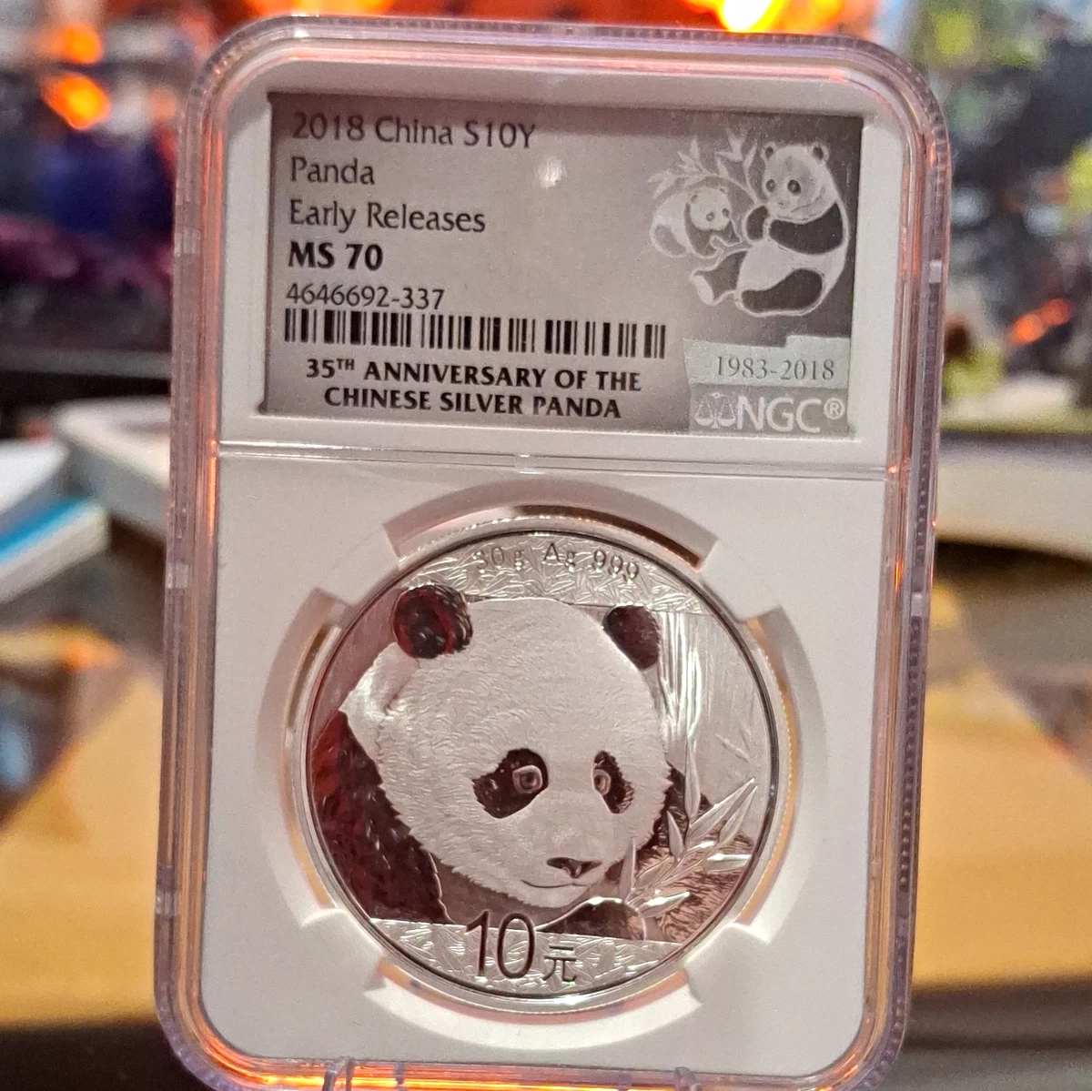 Chinese Panda NGC 2018 Silver Bullion Coins for sale | eBay