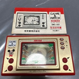 Nintendo game watch Mickey Mouse MC-25 #fdc1bb