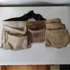 McGuire Nicholas Leather Waist Tool Belt/Contractor's Apron