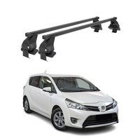 Menabo DachträGer GrundtäGer FüR Toyota Verso S 2010-2017 50Kg Stahl Schwarz 2X