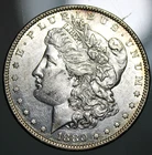 1880 O Morgan Silver Dollar - Choice AU+ !!