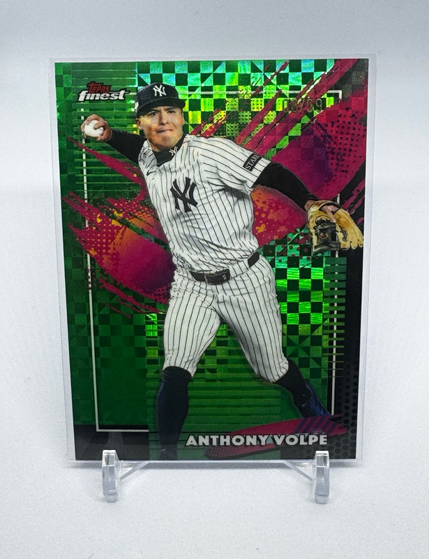 2026 Topps Finest Anthony Volpe Yankees RARE #d /99
