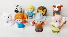 Fisher Price Little People Figure & Animal Lot of 8 Figures