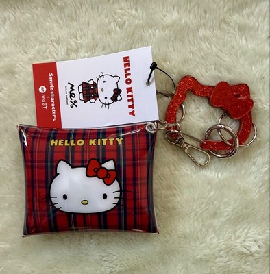 Hello Kitty Sanrio Lowrys Farm Me Carabiner Pouch Red Collaboration from Japan