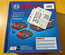 Bosch 18V Battery Kit Lithium Ion 2 4AH Battery  Charger OEM GXS18V-11N25