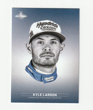 2026 KYLE LARSON PARKSIDE BENEATH THE BUCKET INDY CAR TRADING CARD nascar 500