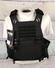 Blackhawk Foundation Series Black Plate Carrier 37FS02BK   Large