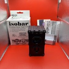 TRIPP LITE Isobar 2 Outlets Surge Suppressor - Receptacles: 2x NEMA 5-15R -1410J