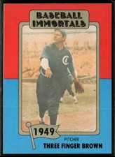 1980-87 SSPC HOF #56 Mordecai Brown NM+