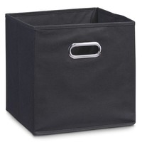 Aufbewahrungskorb, Organizer, Schwarz, 28 X 28 X 28 Cm, Zeller