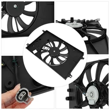 Engine Radiator Cooling Fan For 2022-2024 Toyota Corolla/Corolla Cross L4 2.0L