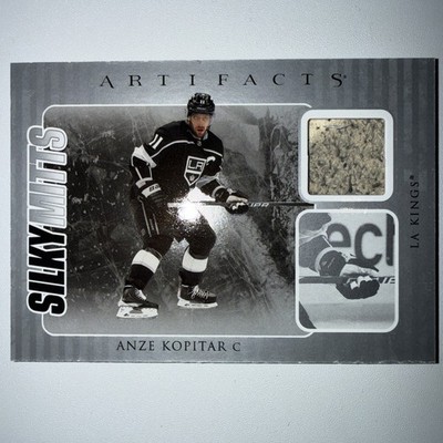 ANZE KOPITAR 2023-24 UPPER DECK ARTIFACTS SILKY MITTS GLOVE PATCH 