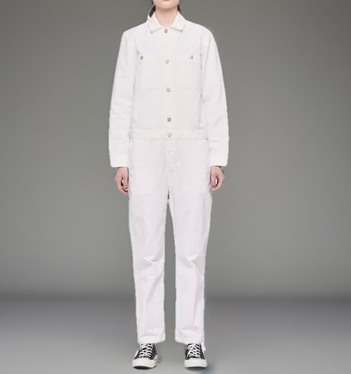 CARHARTT WIP W' CASS COVERALL SANDERS CANVAS OFF-WHITE S | eBay UK