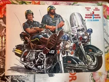 fotobusta manifesto I 2 SUPERPIEDI QUASI PIATTI  BUD SPENCER TERENCE HILL