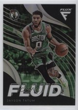 2022-23 Panini Flux Fluid Silver Prizm Jayson Tatum #4 11ng
