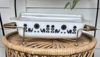 Vintage Pyrex Rooster Black 575B Casserole Space Saver 2qt Cork Cradle & Lid