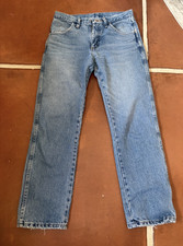Vintage Rustler Jeans Straight Leg Zip Fly W30 L30 100 Cotton