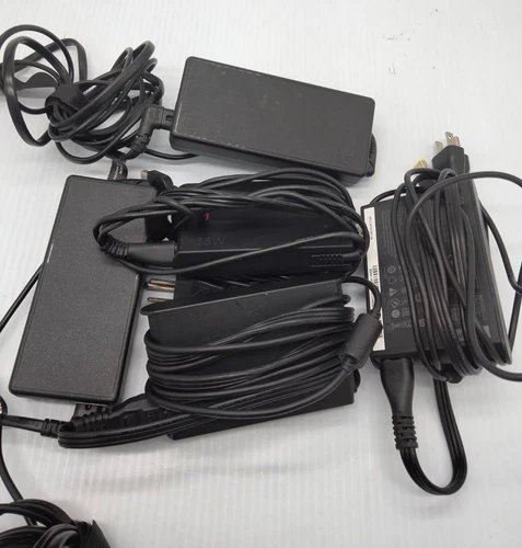 lot 5 Lenovo 135W Yellow Square Tip AC Adapter Charger ADL135NLC2A 45N0556 OEM