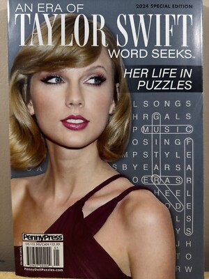 Taylor Swift An Era of Word Seeks Puzzle Book 2024   Her Life In 114 Puzzles