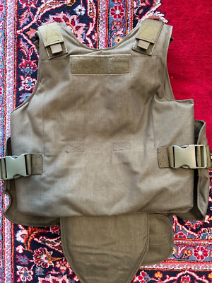 Beez Combat Systems Slick Armor Carrier with IIIA Inserts Olive