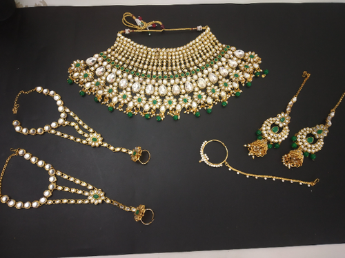 Bridal Dulhan Wedding Jewelry Set in 