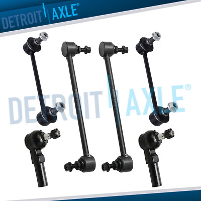 New 6pc Complete Front and Rear Suspension Kit for Mazda Protege and Protege 5