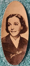 Zasu Pitts 1934 Carreras Film Stars #23 Fair - Back Is Very Light