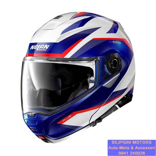 NOLAN N100-5 PLUS OVERLAND N-Com 35 Metal White CASCO MODULARE NOVITA' 2021  | eBay