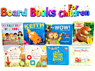 Board Books for Babies & Toddlers! WOW! Said the Owl/Bear Hunt/ NEW!!