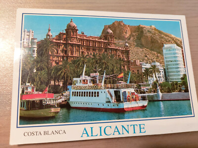 Postkarte Alicante Costa Blanca Spanien ?.?.2003 gel_