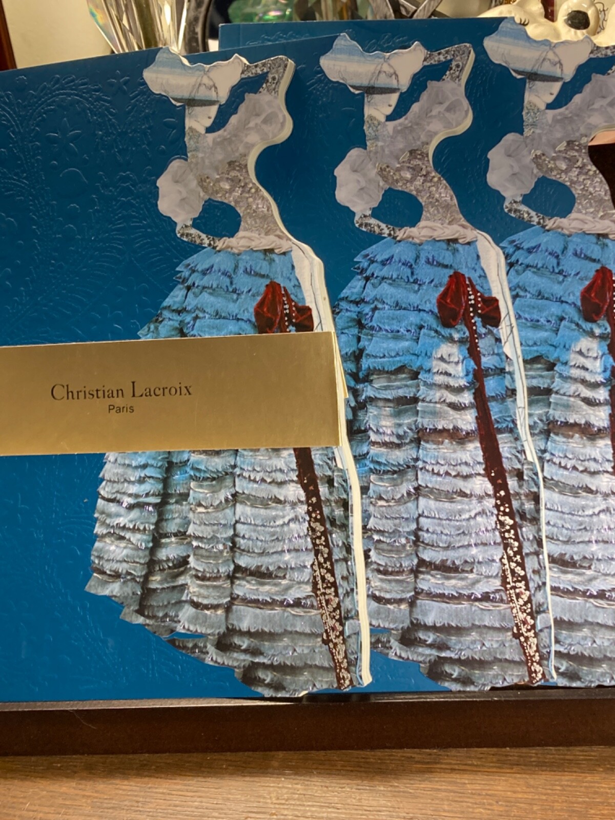 Notebook With Rearrangeable Pages Set of 3 Christian Lacroix Paris Madone Atalante 6x8.5in 80 Ruled Pages ...
