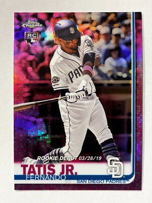 その他 topps chrome 2019 Fernando Tatis pink Fernando Tatis Jr. 2019 Topps Chrome Update Rookie Debut
