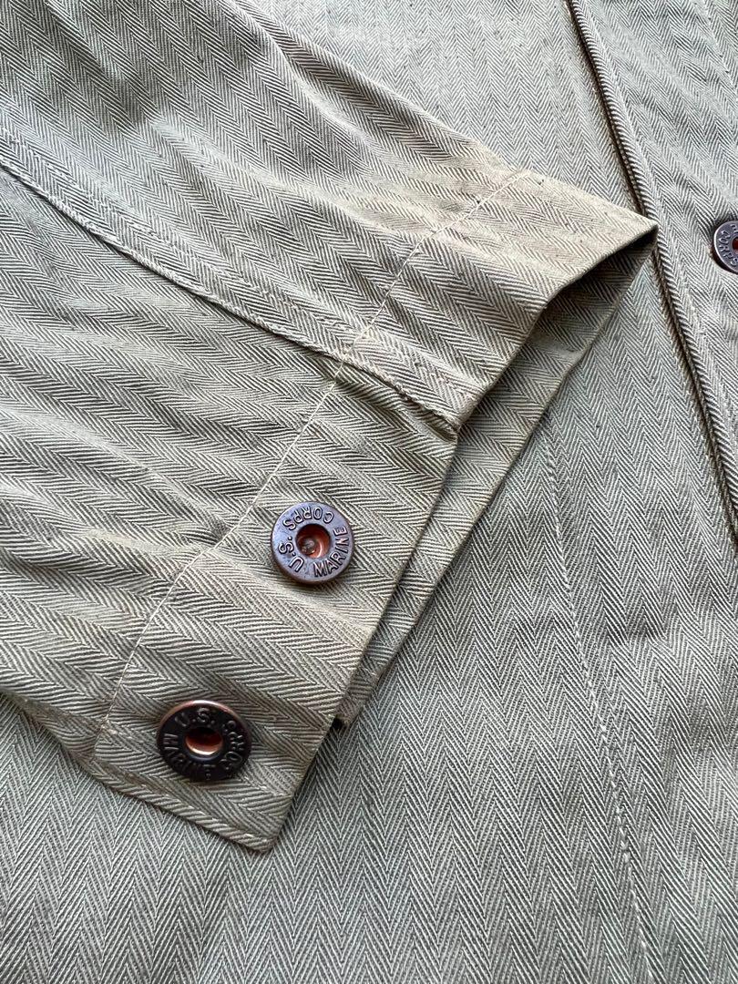 40's USMC P-41 HBT Jacket 1940's Vintage 38 from Japan USED 40's USMC P-41 HBT Jacket 1940's Vintage 38 from Japan USED